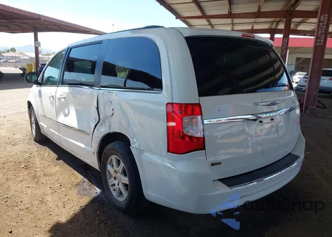 2012 Chrysler Town & Country Touring из США, поврежденный, VIN 2C4RC1BG7CR282212